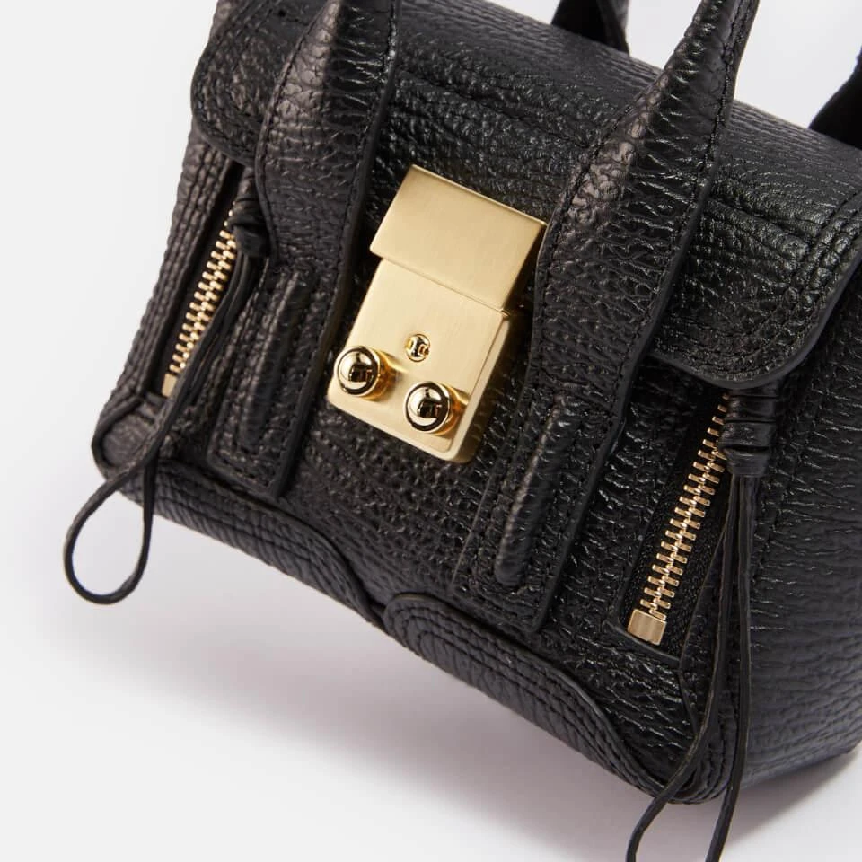 商品3.1 Phillip Lim|3.1 Phillip Lim Women's Pashli Nano Satchel - Black,价格¥2375,第4张图片详细描述