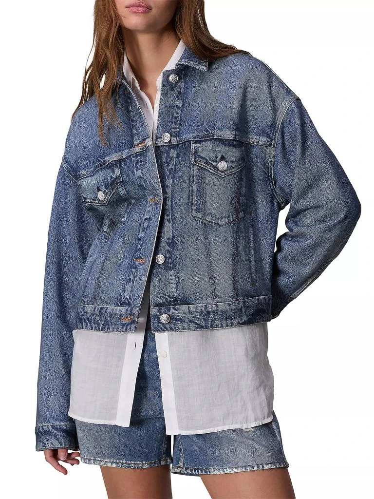 商品Rag & Bone|Miramar Denim Trucker Jacket,价格¥2008,第3张图片详细描述