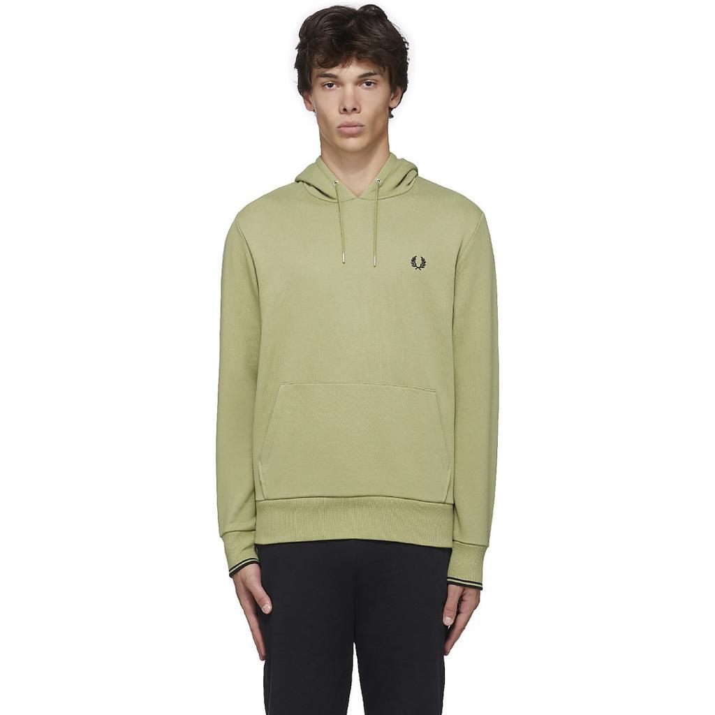 商品Fred Perry|Tipped Hoodie - Sage Green,价格¥808,第1张图片