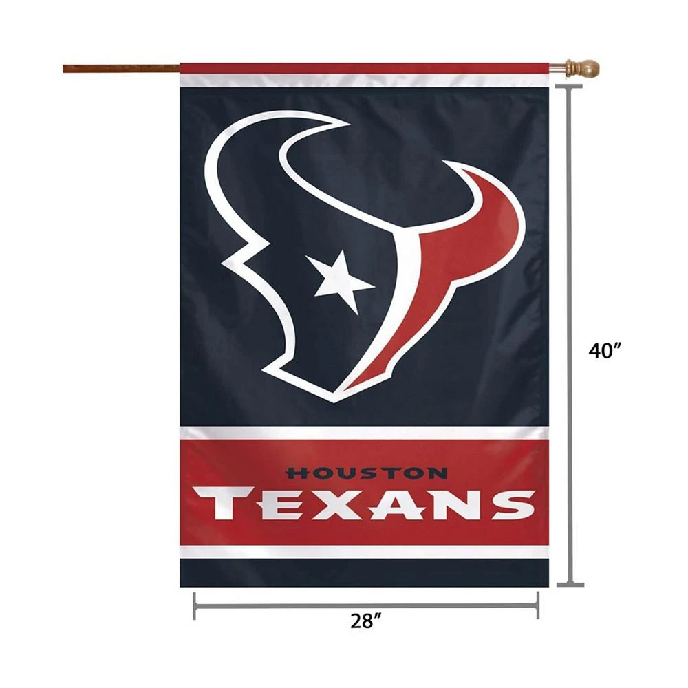 商品Wincraft|Multi Houston Texans 28" x 40" Primary Logo House Flag,价格¥231,第2张图片详细描述