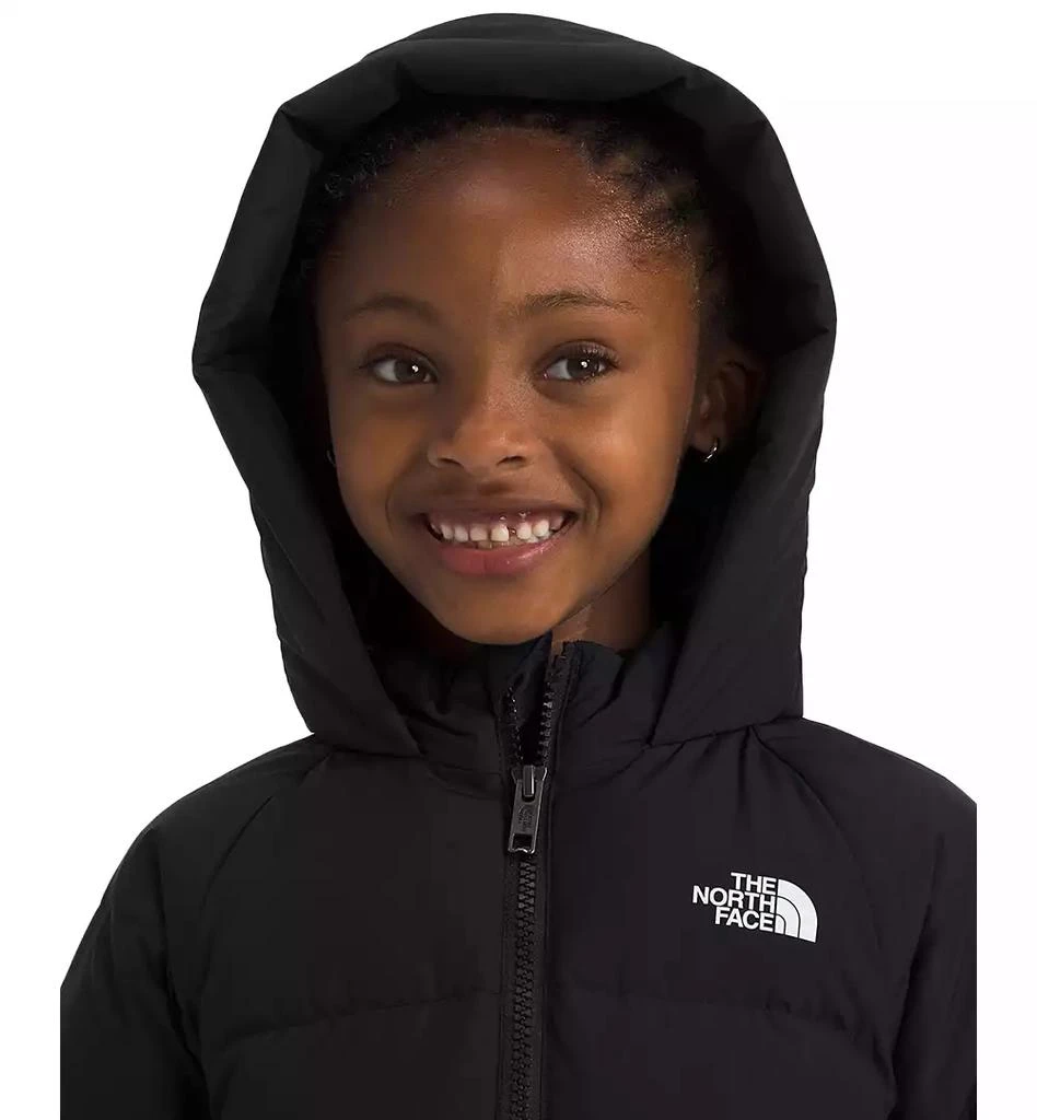 商品The North Face|Toddler & Little Girls North Quilted Fleece-Lined Full-Zip Hooded Down Parka,价格¥973,第3张图片详细描述