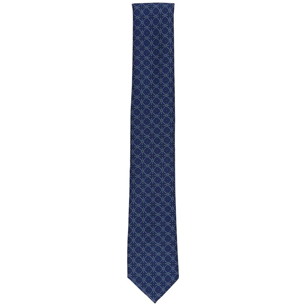 商品Bar III|Men's Lenox Skinny Medallion Neat Tie, Created for Macy's,价格¥88,第2张图片详细描述