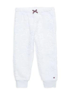 商品Tommy Hilfiger|Baby Girl’s 2-Piece Faux Fur Sweatshirt & Joggers Set,价格¥203,第3张图片详细描述