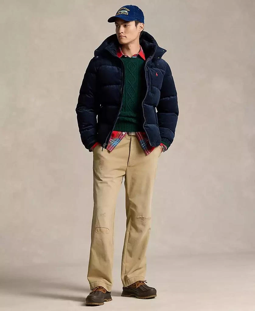 商品Ralph Lauren|Men's The Gorham Corduroy Down Jacket,价格¥2246,第4张图片详细描述