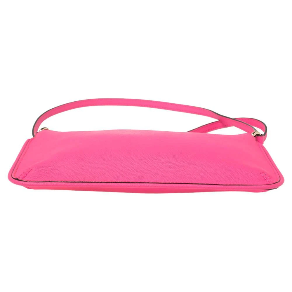 Kate Spade Pink Saffiano Leather Top Zip Slim Crossbody Bag 商品