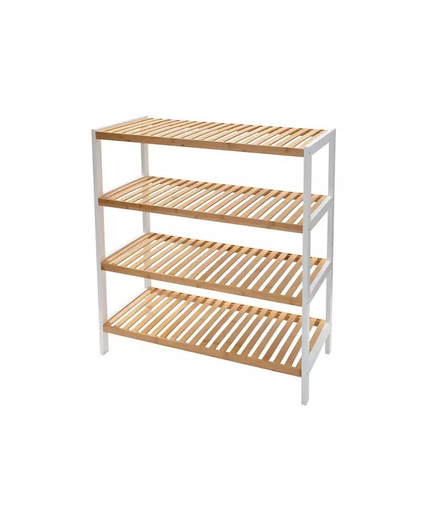 商品Organize it All|4 Tier Sonora Bamboo Shelf,价格¥790,第1张图片