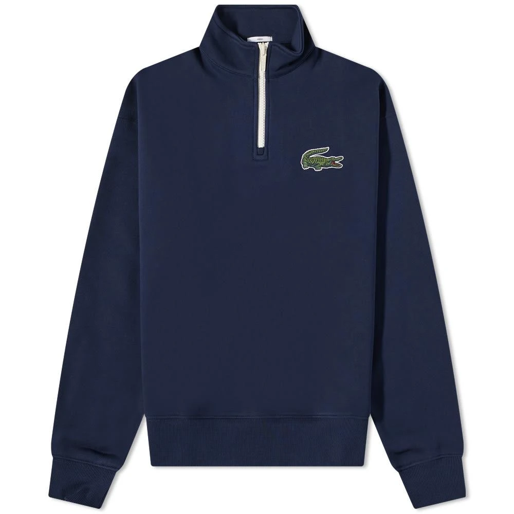 商品Lacoste|Lacoste Robert Georges Core Half Zip Sweat,价格¥681,第1张图片