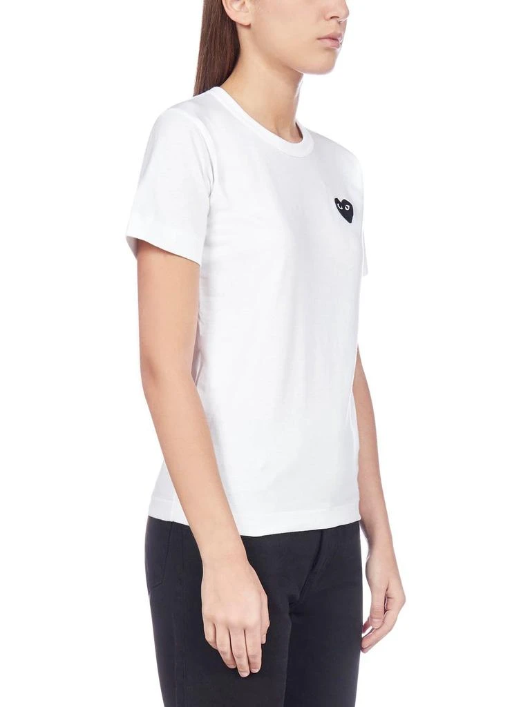 商品Comme des Garcons|Comme des Garçons Play Heart Embroidered T-Shirt,价格¥653,第2张图片详细描述