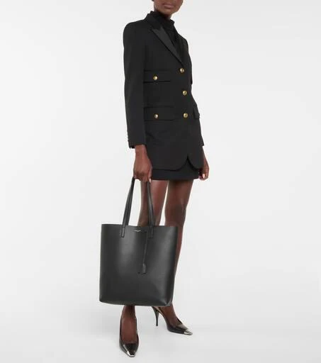 商品Yves Saint Laurent|Shopping N/S皮革托特包,价格¥12668,第5张图片详细描述