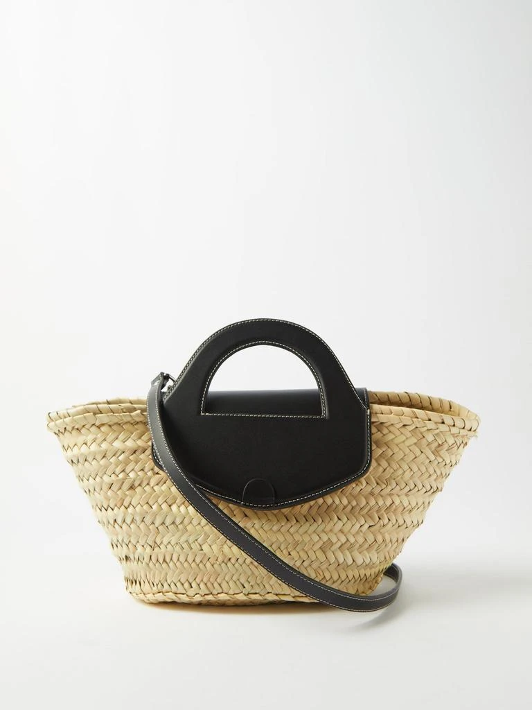 商品Hereu|Alqueria small straw basket bag,价格¥2643,第1张图片