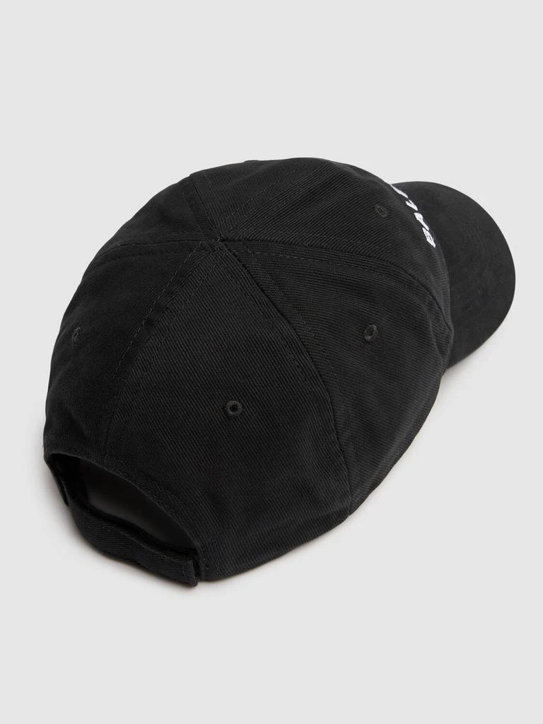 商品Balenciaga|Logo Embroidered Cotton Baseball Hat,价格¥3443,第3张图片详细描述