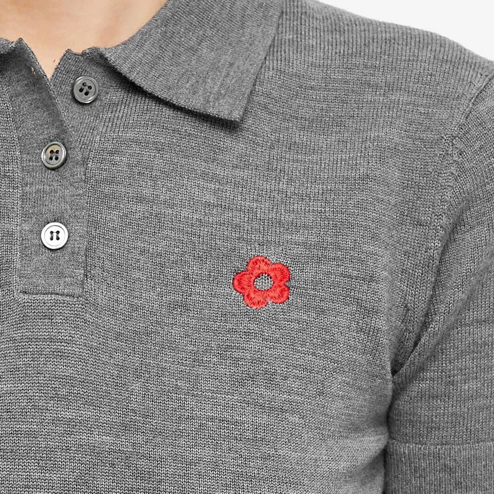商品Sandy Liang|Sandy Liang Short Sleeve Favs Knit Polo,价格¥3056,第2张图片详细描述