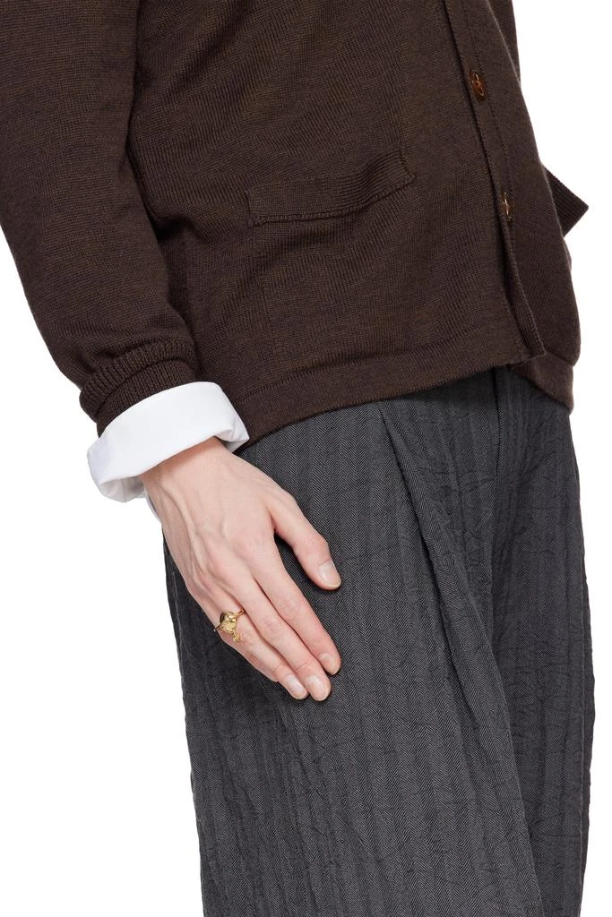 商品Vivienne Westwood|Gold Solid Orb Ring,价格¥2101,第2张图片详细描述