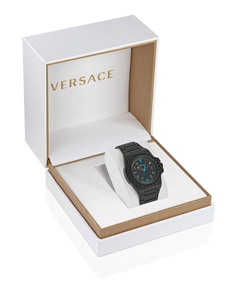 商品Versace|Greca Reaction Bracelet Watch,价格¥8186,第4张图片详细描述