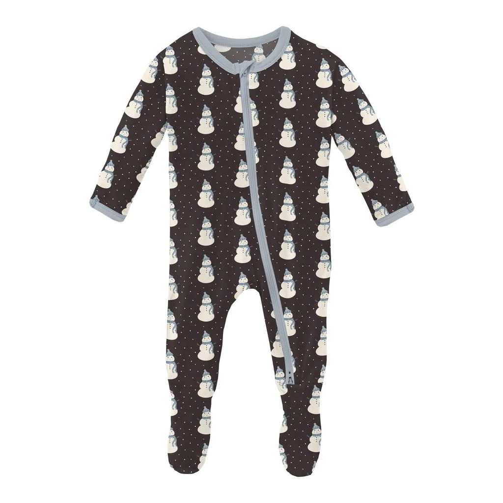商品KicKee Pants|Print Footie with Two-Way Zipper (Infant),价格¥245,第1张图片