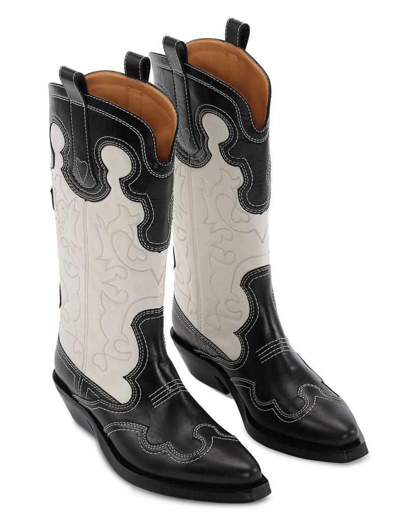 GANNI | Women's Pull On Western Boots 5346.48元 商品图片