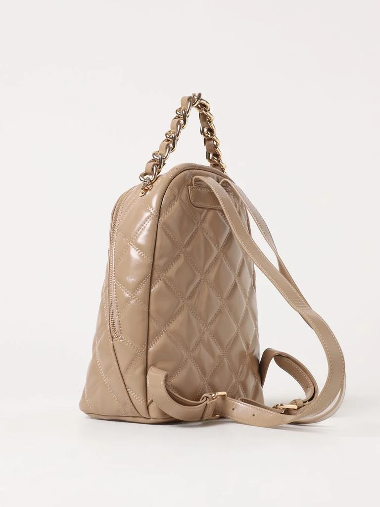 商品TWINSET|Twinset backpack in quilted synthetic leather with logo,价格¥2262,第2张图片详细描述
