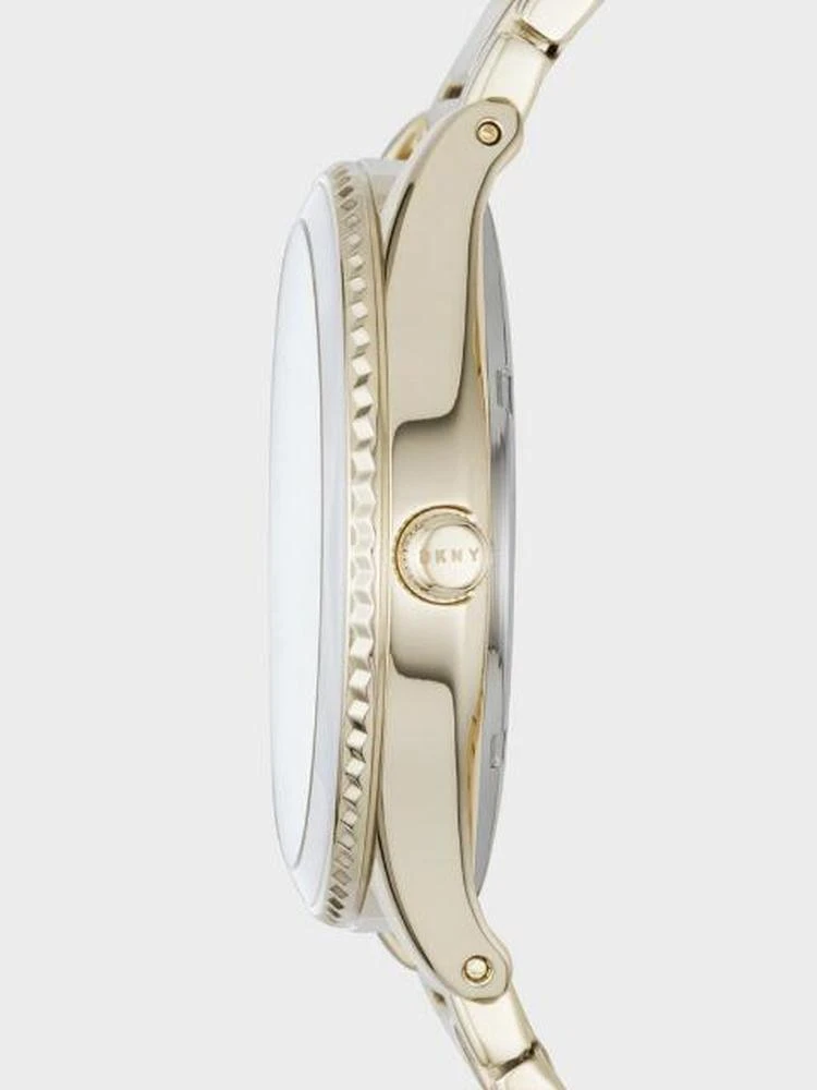 商品DKNY|Rockaway Stainless Steel Gold Watch,价格¥984,第3张图片详细描述