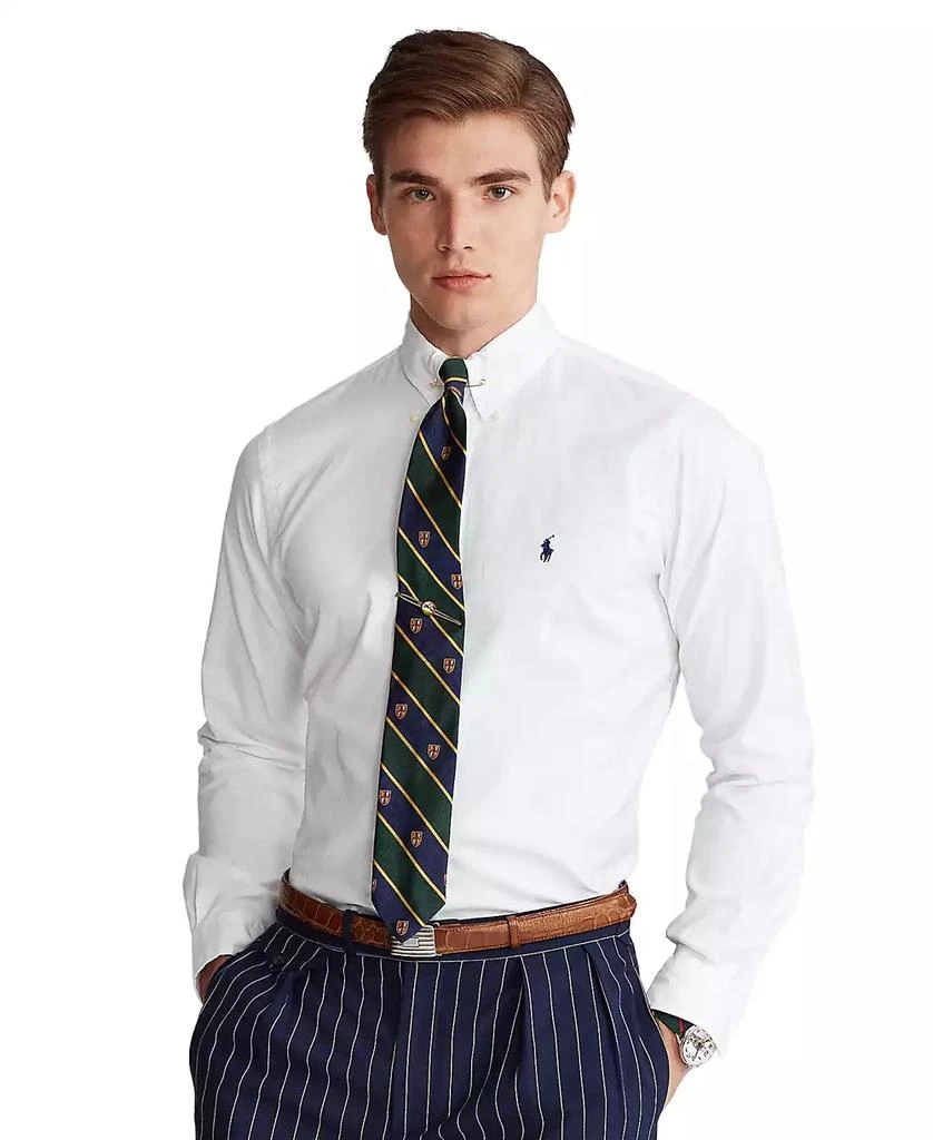 商品Ralph Lauren|拉夫劳伦 男士经典版型弹力牛津衬衫,价格¥674,第1张图片