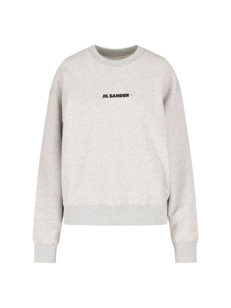 商品Jil Sander|Jil Sander+ Logo Printed Crewneck Sweatshirt,价格¥2454,第1张图片