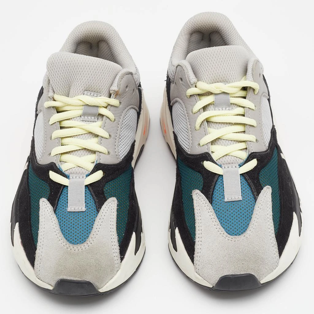 商品[二手商品] YEEZY|Yeezy x adidas Multicolor Nubuck and Leather Boost 700 V2 Geode Low Top Sneakers Size 37.5 ,价格¥2606,第3张图片详细描述