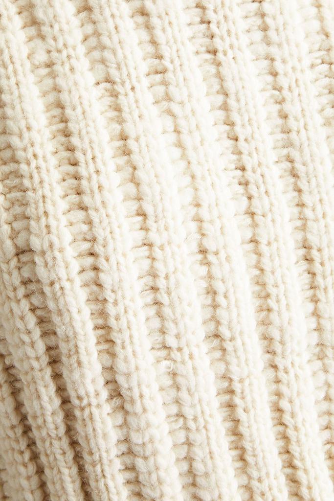 Ribbed wool turtleneck sweater商品第4张图片规格展示