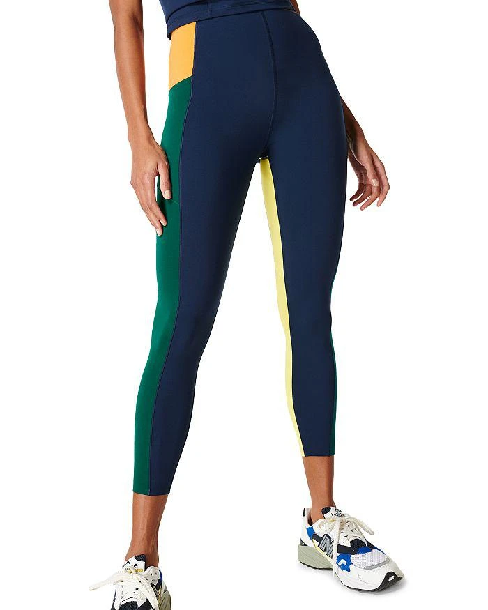 商品SWEATY BETTY|Power Block High Waist 7/8 Leggings,价格¥226,第1张图片