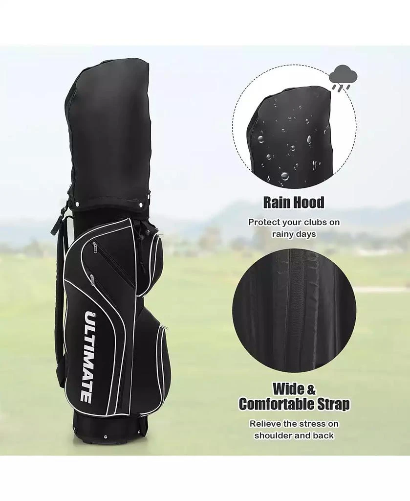 Ladies Womens Complete Golf Clubs Set 10 Pieces Includes Alloy Driver 商品