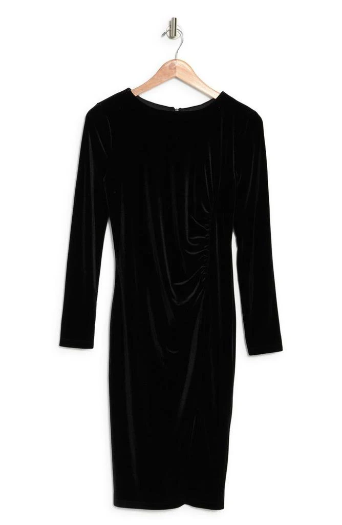 商品Love by Design|Isla Velvet Front Slit Dress,价格¥363,第3张图片详细描述