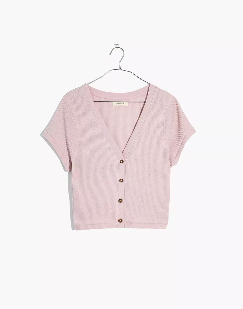 商品Madewell|Waffle Knit Button-Front Pajama Top,价格¥179,第7张图片详细描述