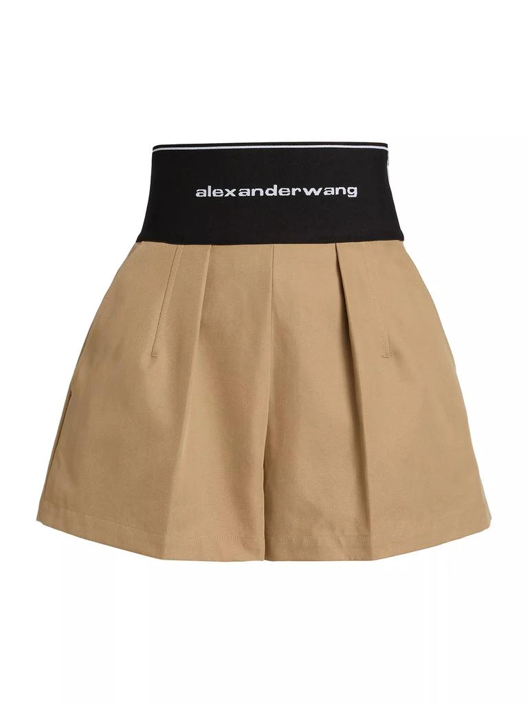 商品Alexander Wang|Banded Logo Waist Shorts,价格¥3753,第1张图片