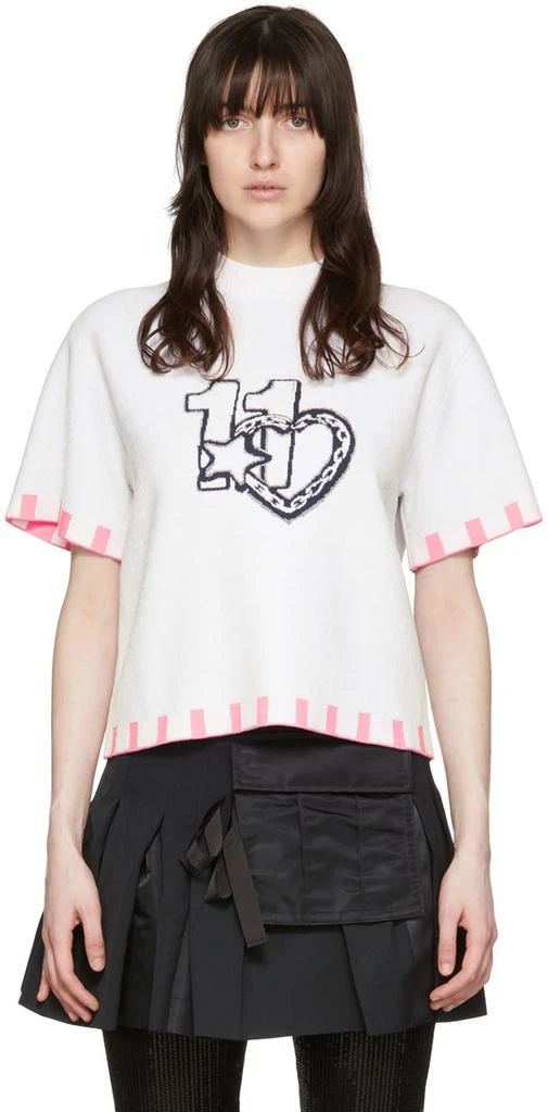 商品We11done|Pink Viscose T-Shirt,价格¥1383,第1张图片