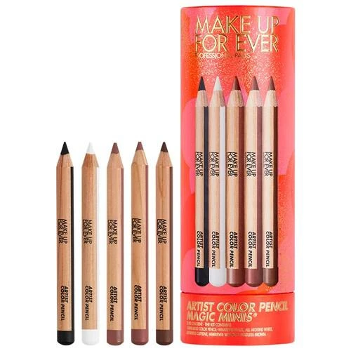 商品Make Up For Ever|Mini Artist Color Pencil Lipliner & Eyeliner Kit,价格¥305,第1张图片