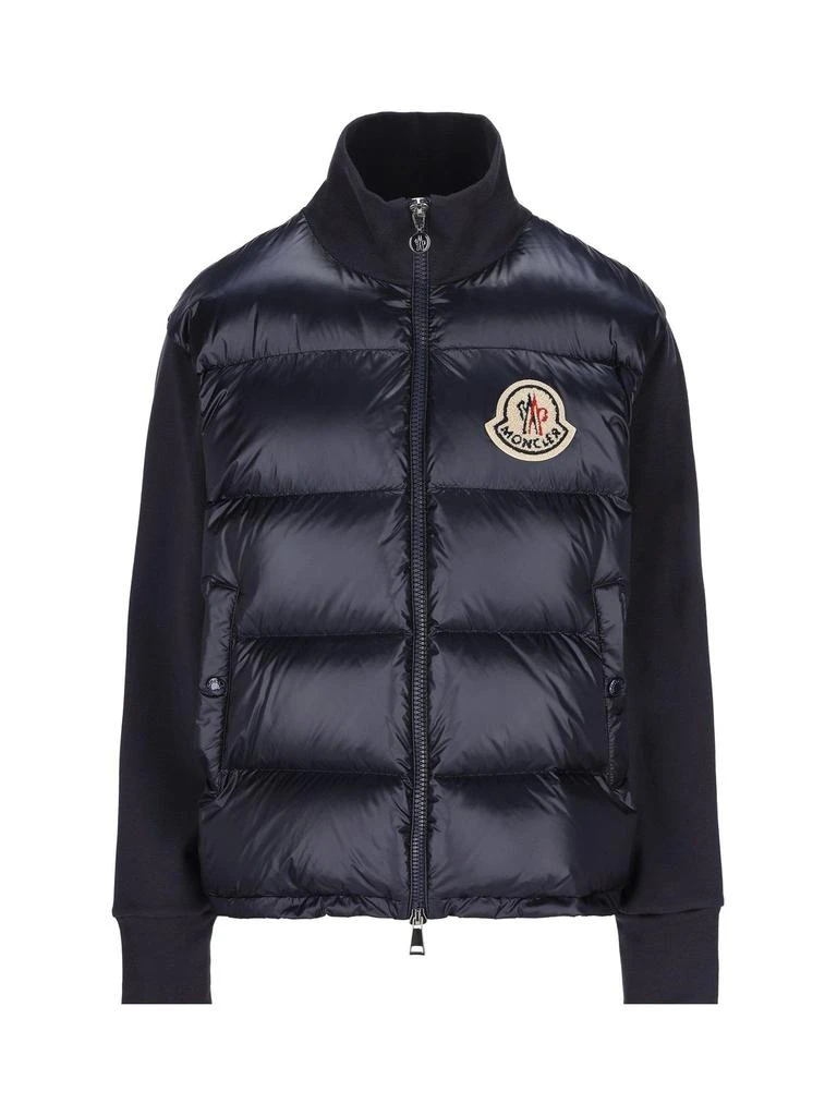 商品Moncler|Moncler Logo Patch Zip-Up Padded Jacket,价格¥4509,第1张图片