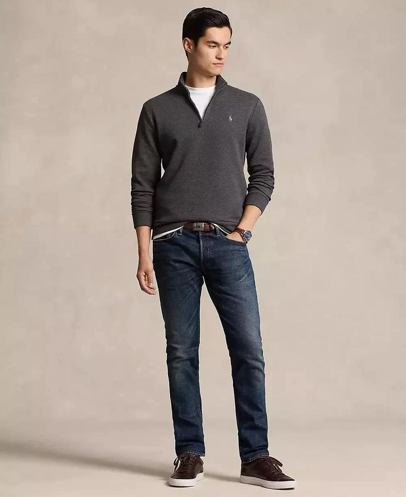 商品Ralph Lauren|Men's Double-Knit Mesh Quarter-Zip Pullover,价格¥790,第4张图片详细描述