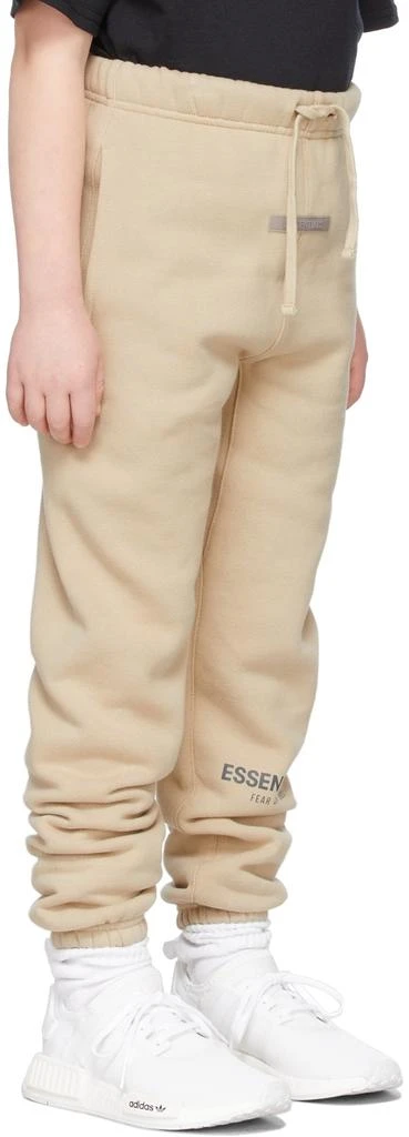 商品Essentials|SSENSE Exclusive Kids Beige Fleece Lounge Pants,价格¥371,第3张图片详细描述