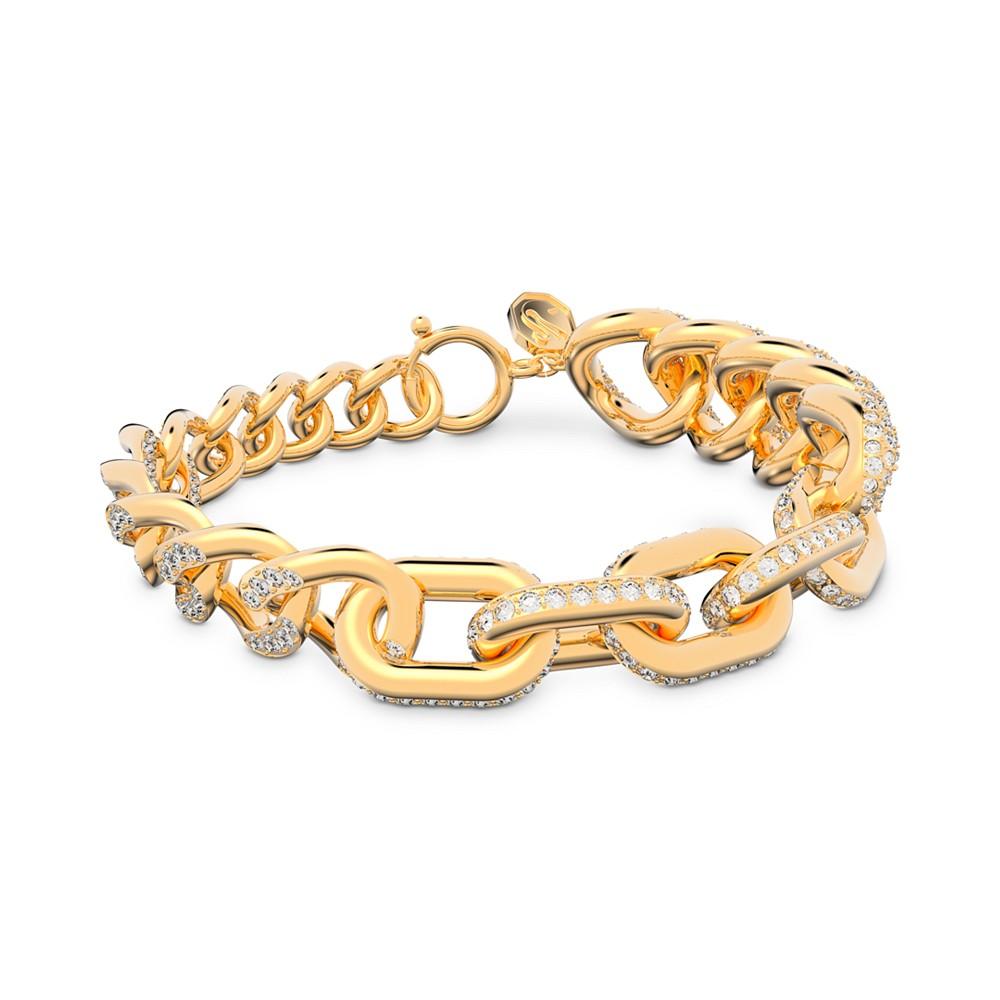 Gold-Tone Crystal Dextera Bracelet商品第1张图片规格展示