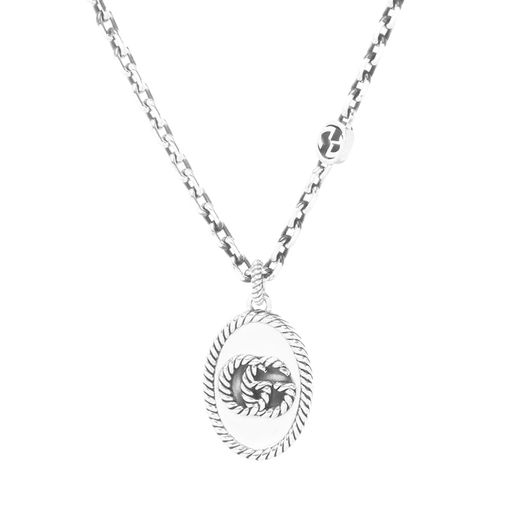 GUCCI 女士银色吊坠项链 YBB632540001 商品