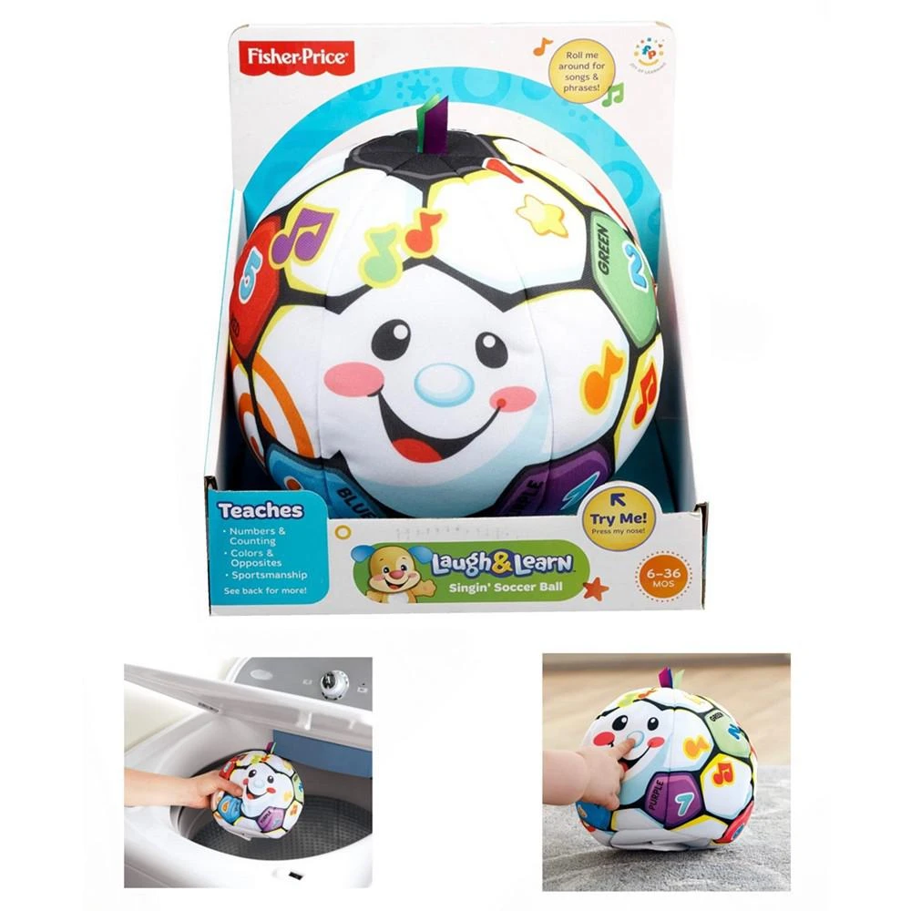 商品Fisher Price|Singing Soccer Ball Toy,价格¥89,第1张图片