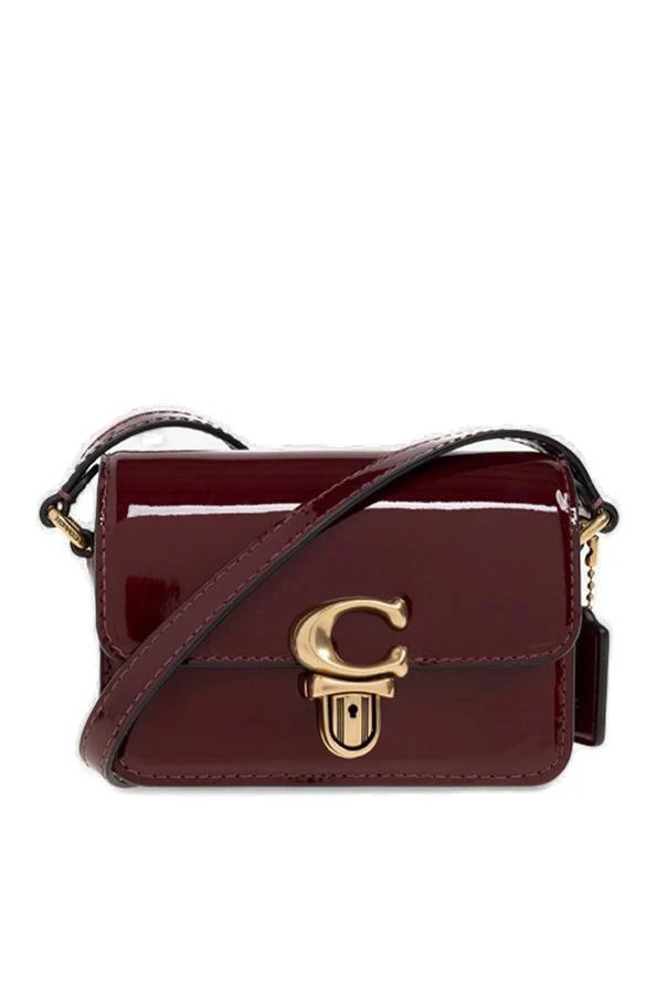 商品Coach|Coach Studio Logo Plaque Crossbody Bag,价格¥1293,第1张图片