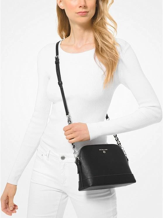 商品Michael Kors|Large Saffiano Leather Dome Crossbody Bag,价格¥1484,第4张图片详细描述