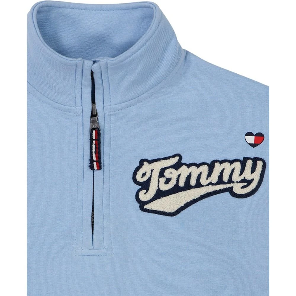 商品Tommy Hilfiger|Big Girls Quarter Zip Fleece Sweatshirt,价格¥135,第2张图片详细描述