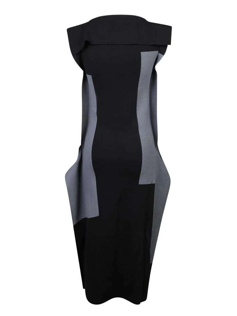 商品Issey Miyake|Issey Miyake Rectilinear Ap Crewneck Midi Dress,价格¥4236,第2张图片详细描述