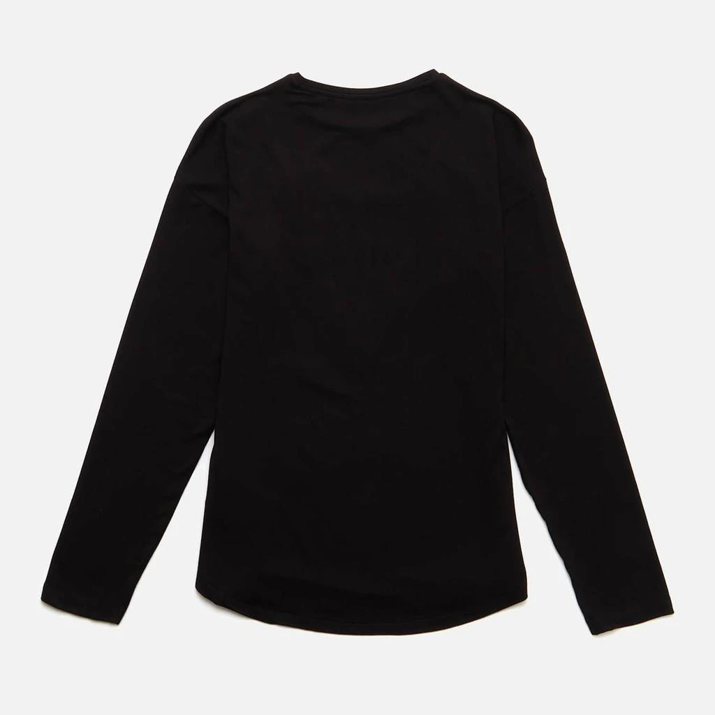 商品GUESS|Guess Girls' Long Sleeved True Love T-Shirt - Jet Black,价格¥58,第2张图片详细描述