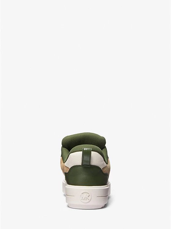 商品Michael Kors|Rumi Color-Block Leather Platform Sneaker,价格¥445,第3张图片详细描述