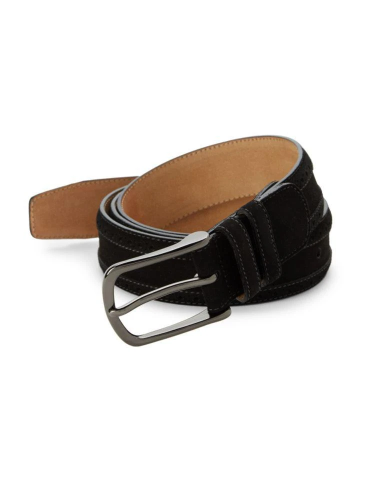 商品Mezlan|Essential Suede Belt,价格¥160,第4张图片详细描述
