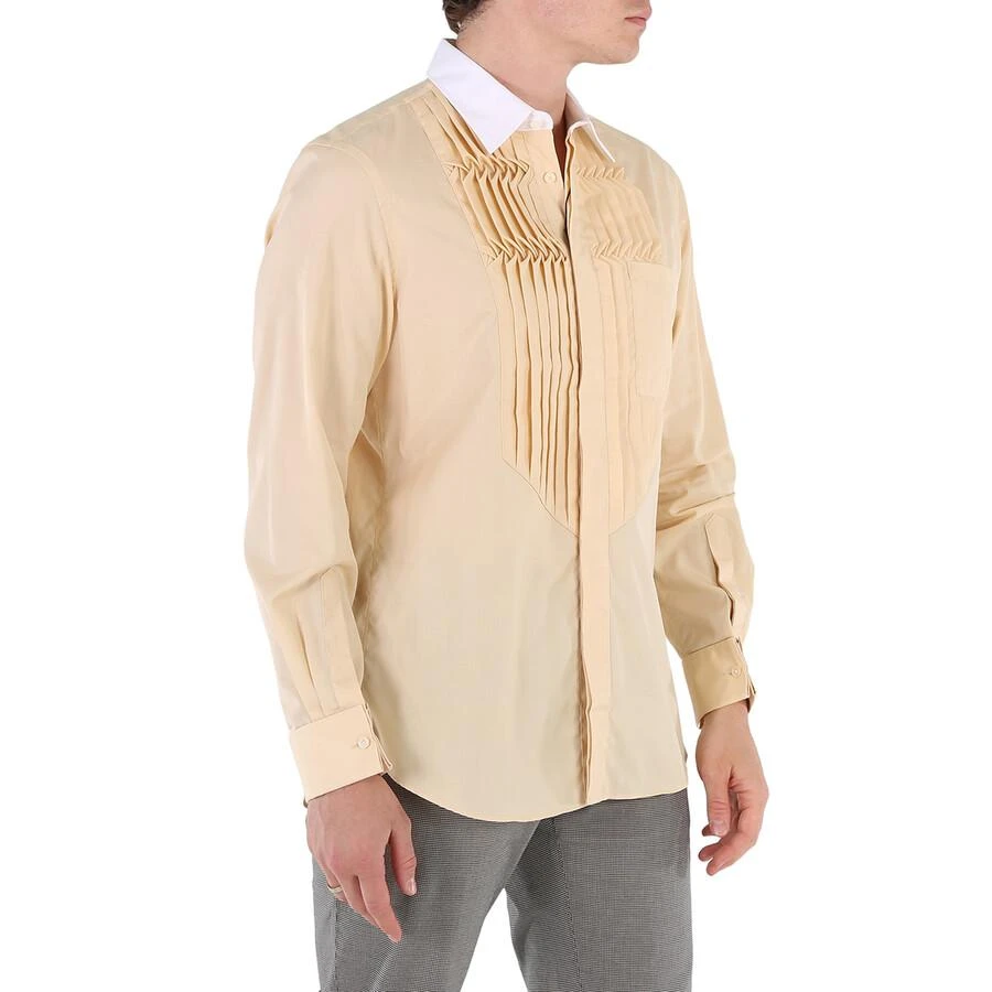 商品Burberry|Cotton Poplin Classic Fit Pleated Bib Dress Shirt,价格¥2741,第2张图片详细描述