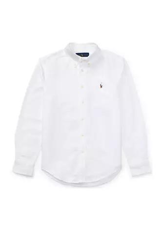 商品Ralph Lauren|Boys 8-20 Cotton Oxford Shirt,价格¥395,第3张图片详细描述