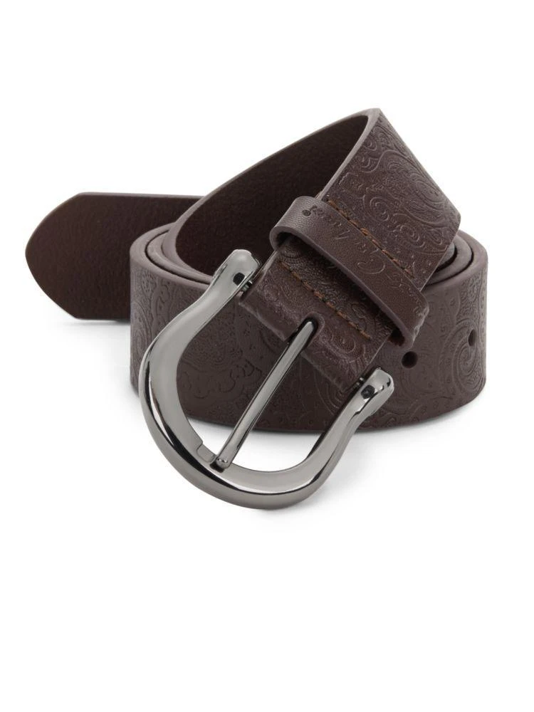 商品Robert Graham|Vince Leather Belt,价格¥240,第5张图片详细描述