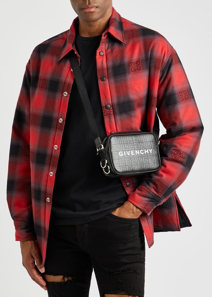 商品Givenchy|4G monogrammed black leather cross-body bag,价格¥6721,第7张图片详细描述